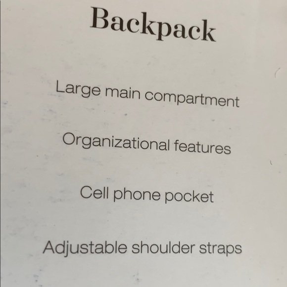 Adrienne Vittadini backpack NWT - Picture 14 of 15